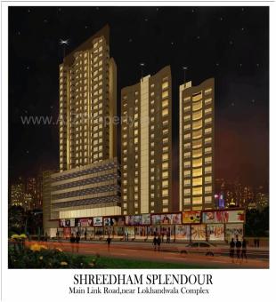 Elevation of real estate project Shreedham Splendour located at Andheri, MumbaiSuburban, Maharashtra