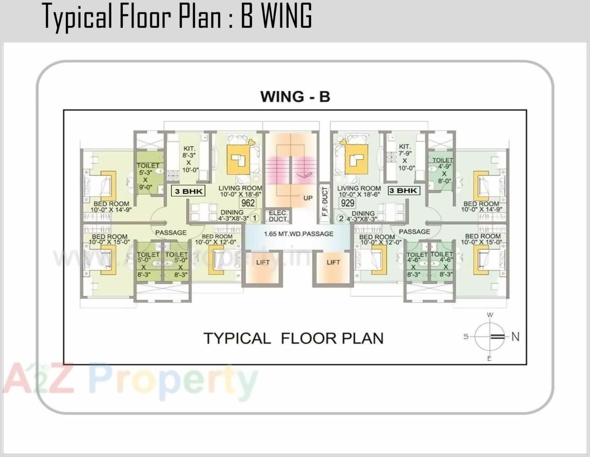 Layout of real estate project Siddharth Nagar Sukhvilla Chs Ltd located at Borivali, MumbaiSuburban, Maharashtra
