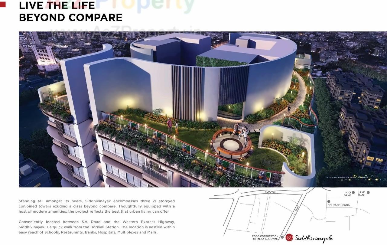  of real estate project Siddhivinayak located at Borivali, MumbaiSuburban, Maharashtra