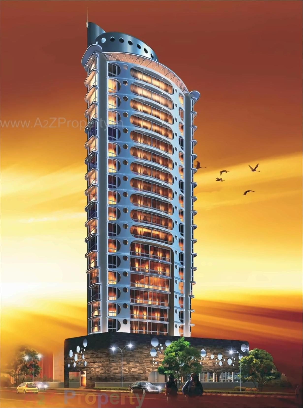 3D Elevation of real estate project Signature located at Greater-mumbai-m-corp-part-802794, MumbaiSuburban, Maharashtra