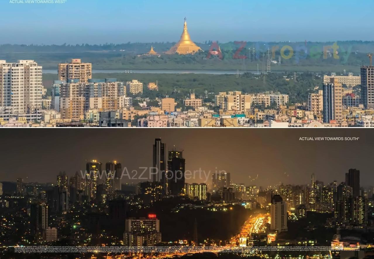 3D Elevation of real estate project Signia High, Magathane, Western Express Highway, Borivali East located at Borivali, MumbaiSuburban, Maharashtra