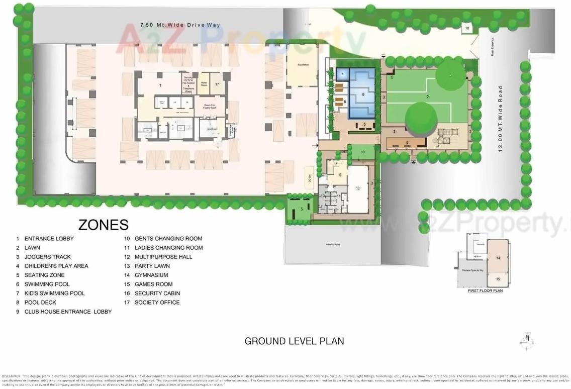 Layout of real estate project Signia High, Magathane, Western Express Highway, Borivali East located at Borivali, MumbaiSuburban, Maharashtra