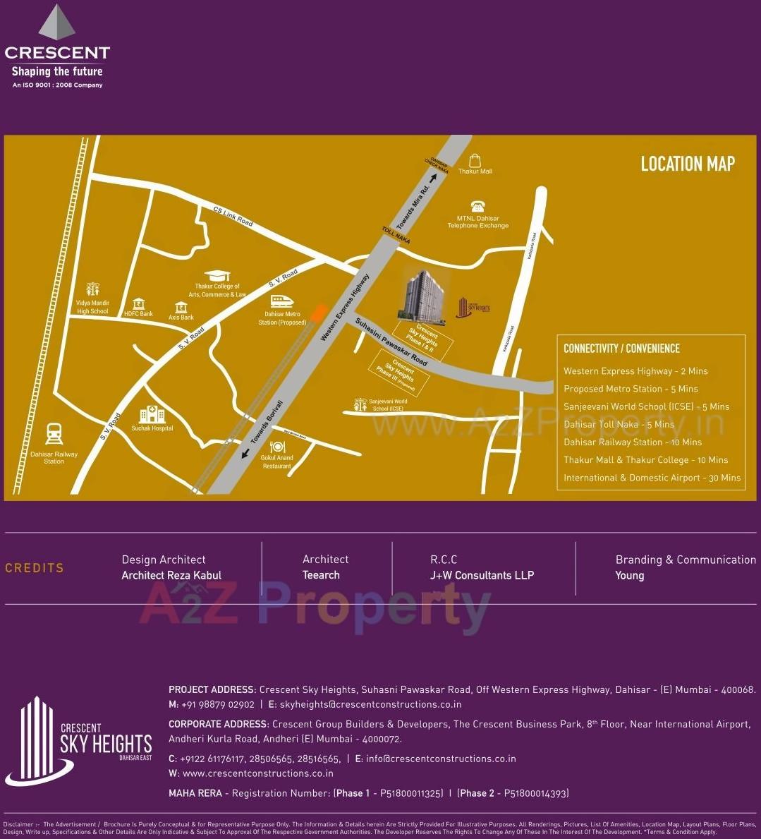  of real estate project Sky Heights located at Borivali, MumbaiSuburban, Maharashtra