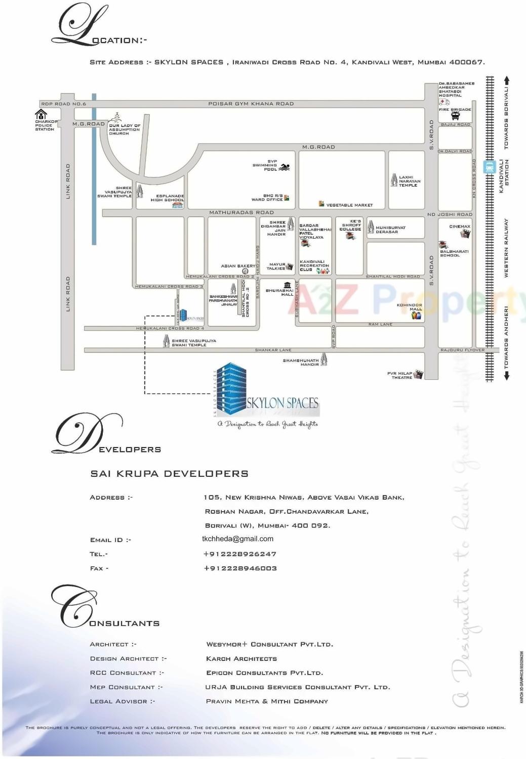  of real estate project Skylon Spaces located at Borivali, MumbaiSuburban, Maharashtra