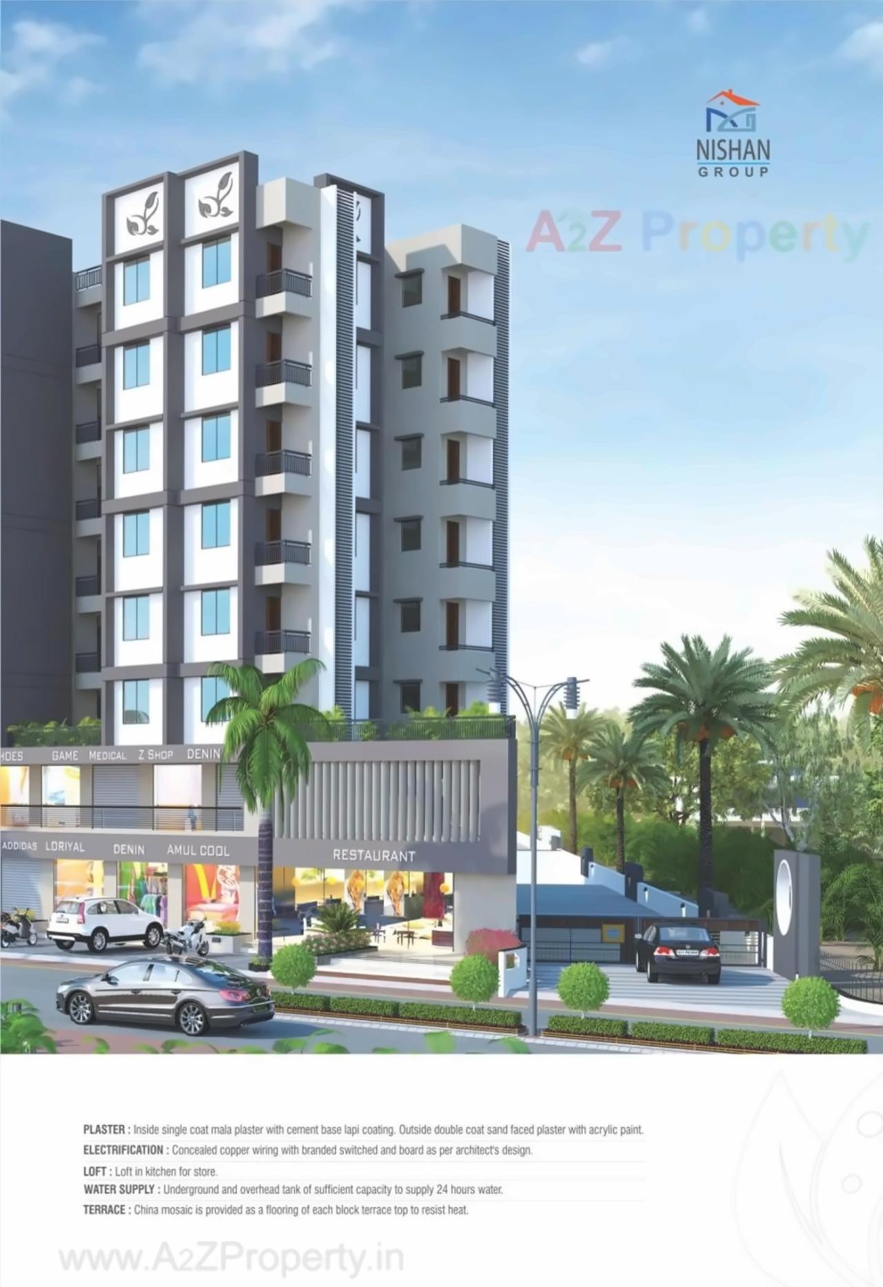 3D Elevation of real estate project Stadium View located at Andheri, MumbaiSuburban, Maharashtra