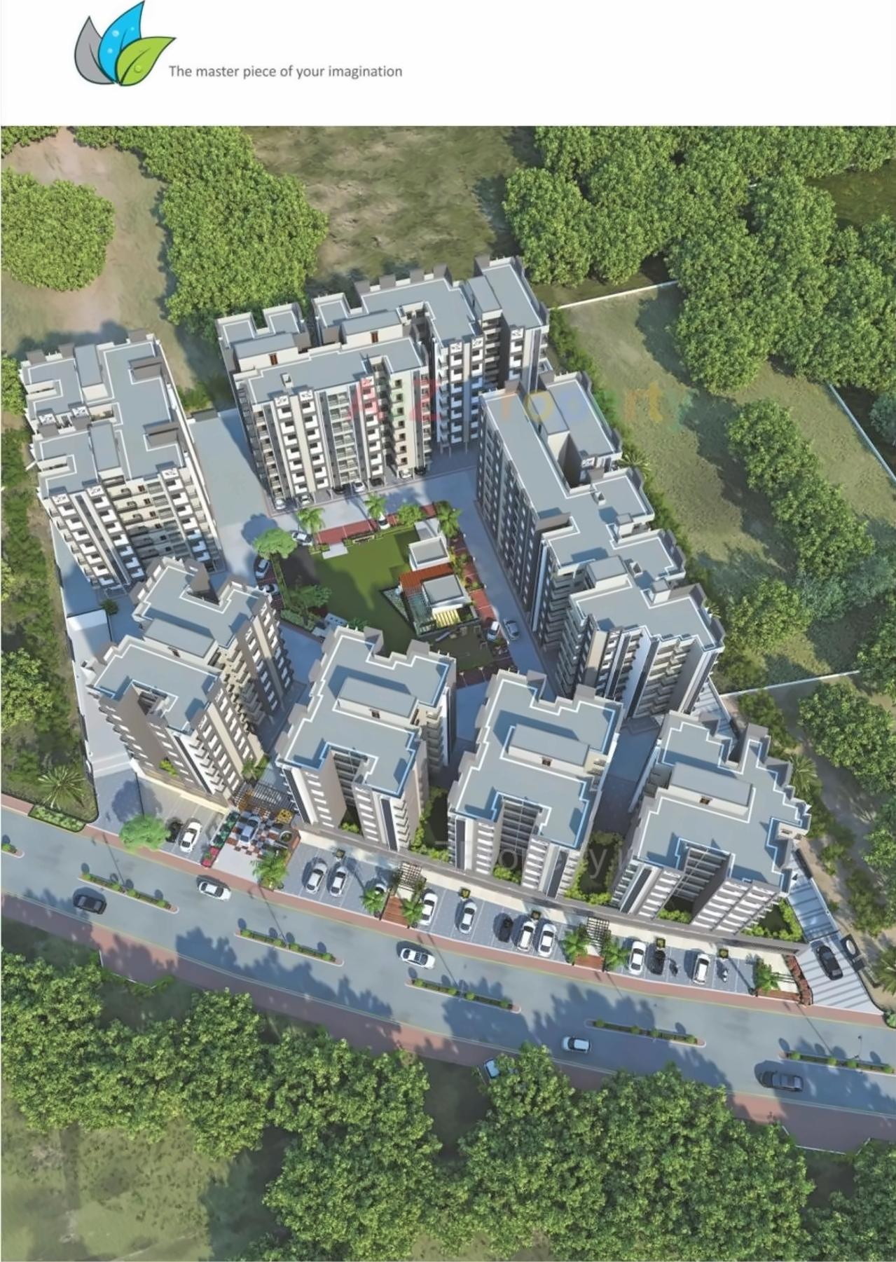 3D Elevation of real estate project Stadium View located at Andheri, MumbaiSuburban, Maharashtra