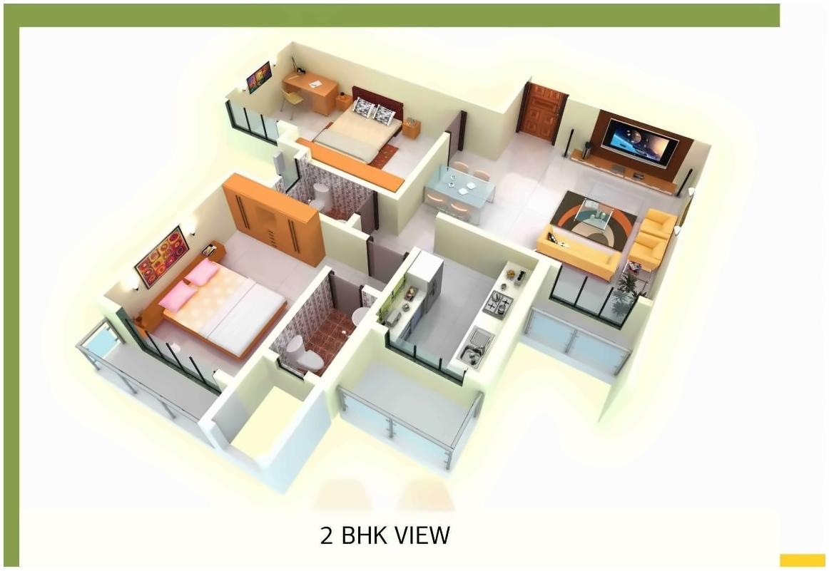 Layout of real estate project Stella Sapphire located at Kurla, MumbaiSuburban, Maharashtra
