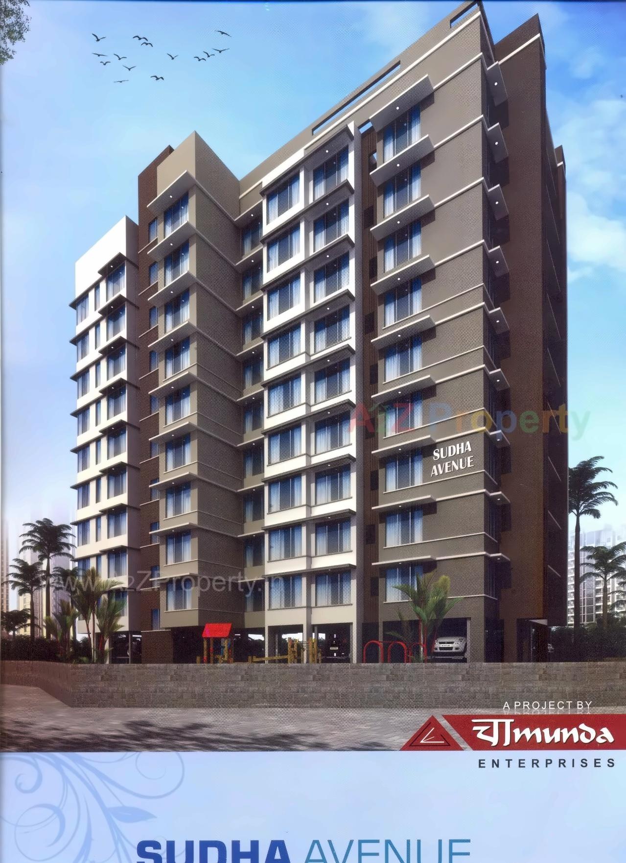 3D Elevation of real estate project Sudha Avenue located at Borivali, MumbaiSuburban, Maharashtra