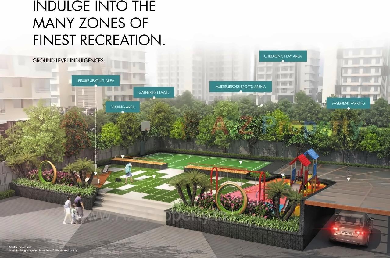 3D Elevation of real estate project Sumit Garden Grove located at Borivali, MumbaiSuburban, Maharashtra