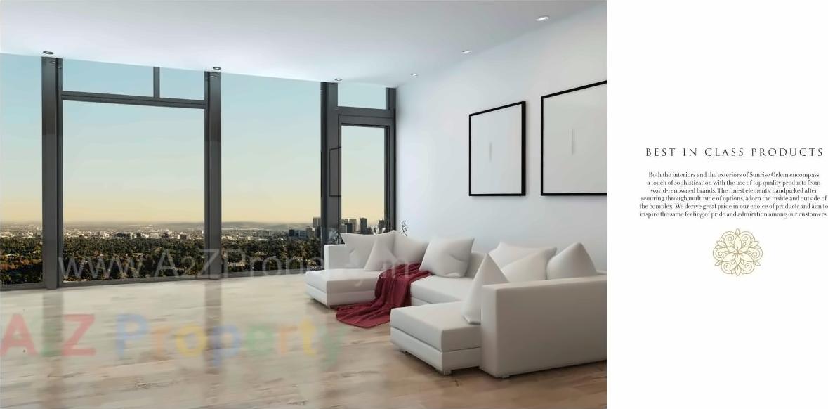 3D Elevation of real estate project Sunrise Orlem located at Borivali, MumbaiSuburban, Maharashtra