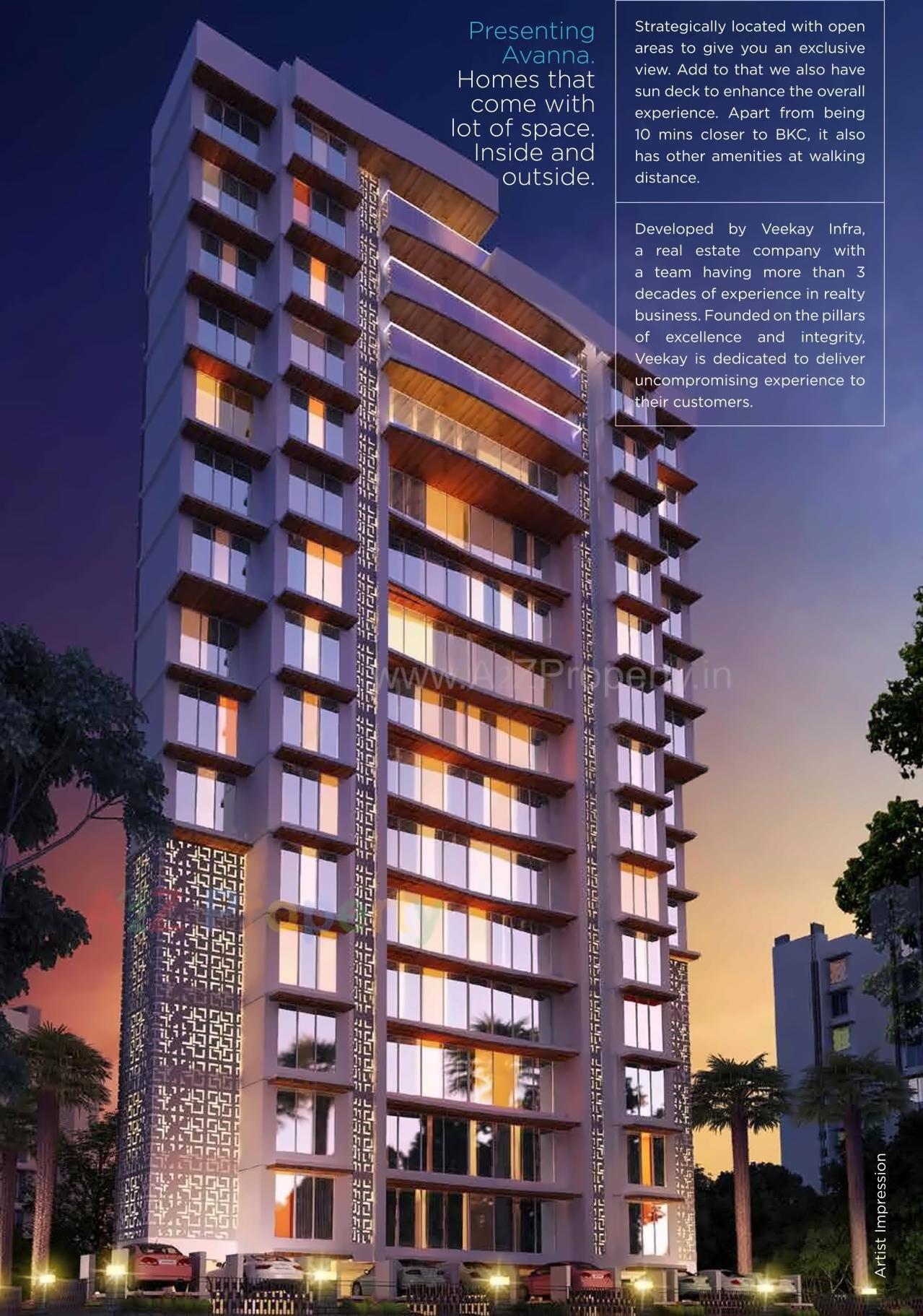 3D Elevation of real estate project Swastik Plaza C Chs Ltd Avana located at Kurla, MumbaiSuburban, Maharashtra