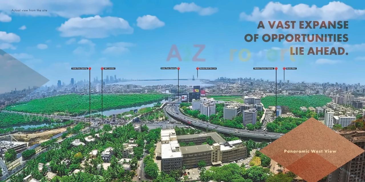 3D Elevation of real estate project Ten Bkc located at Andheri, MumbaiSuburban, Maharashtra