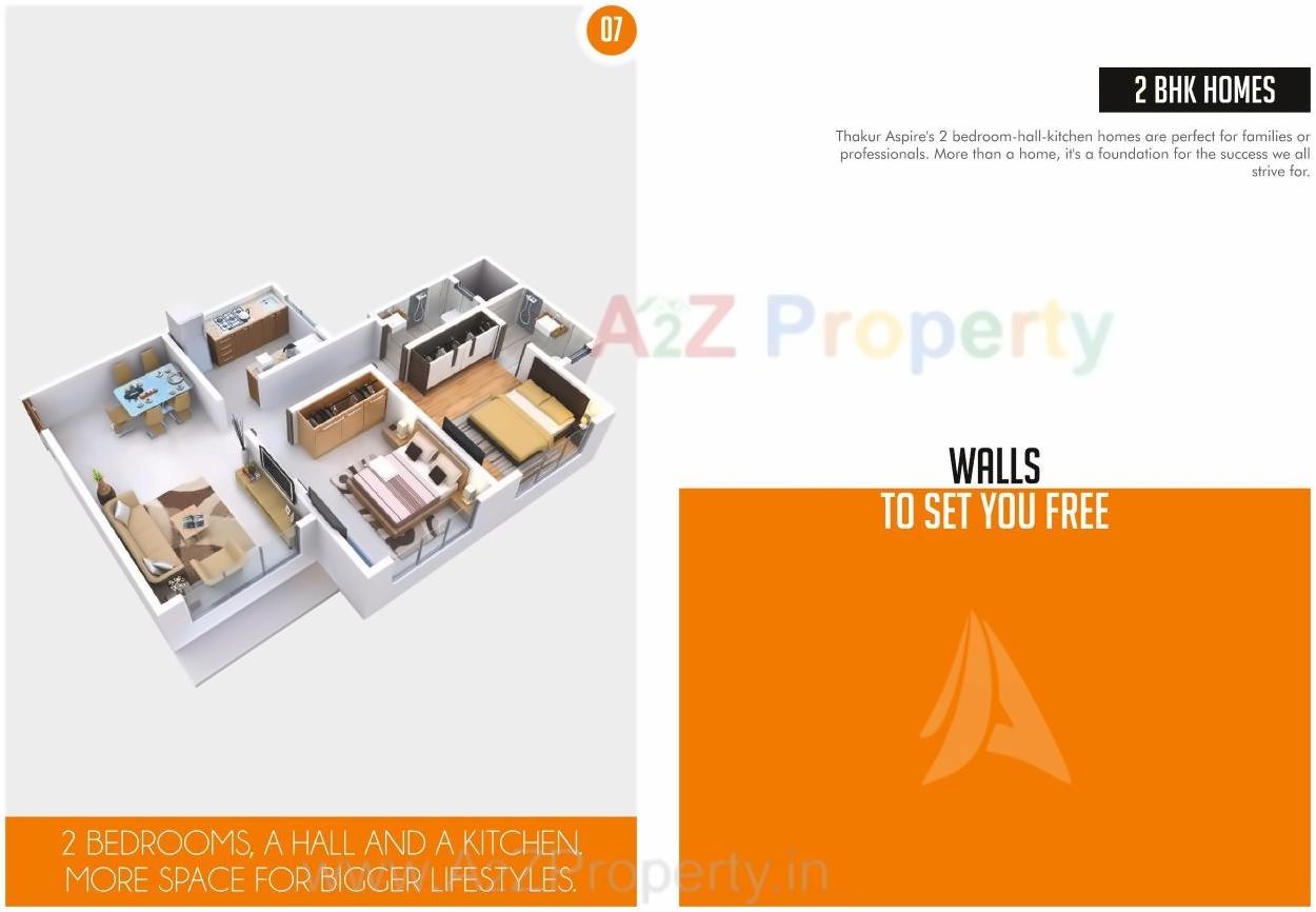  of real estate project Thakur Aspire located at Borivali, MumbaiSuburban, Maharashtra