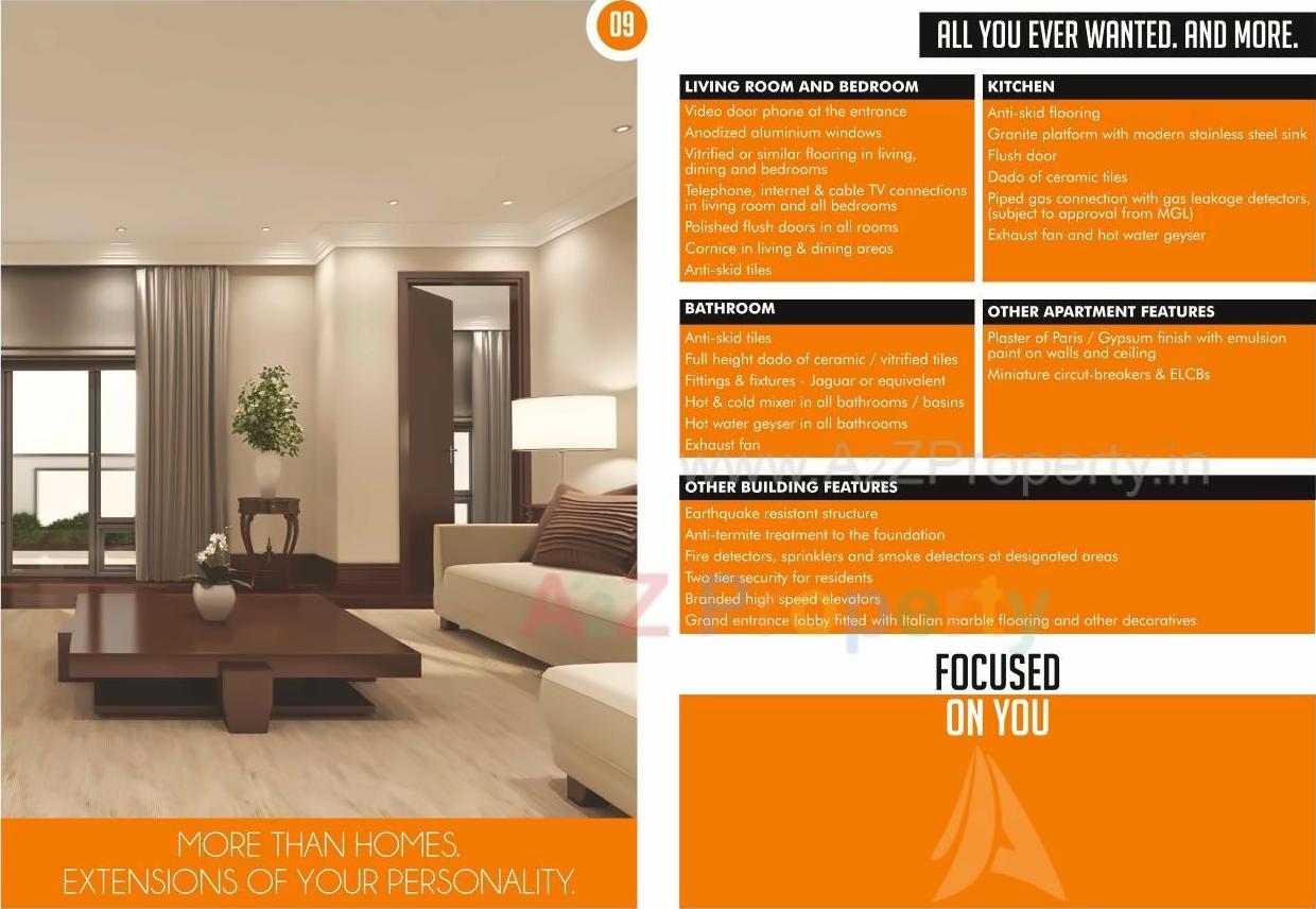 3D Elevation of real estate project Thakur Aspire located at Borivali, MumbaiSuburban, Maharashtra