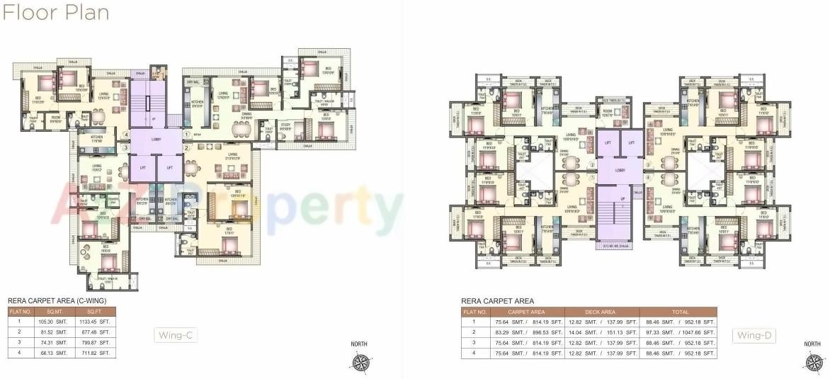 Layout of real estate project The Chakravarti Ashok Chsl located at Andheri, MumbaiSuburban, Maharashtra