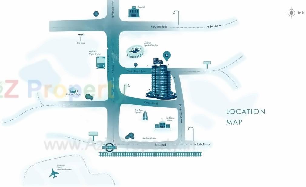  of real estate project The Gateway located at Andheri, MumbaiSuburban, Maharashtra