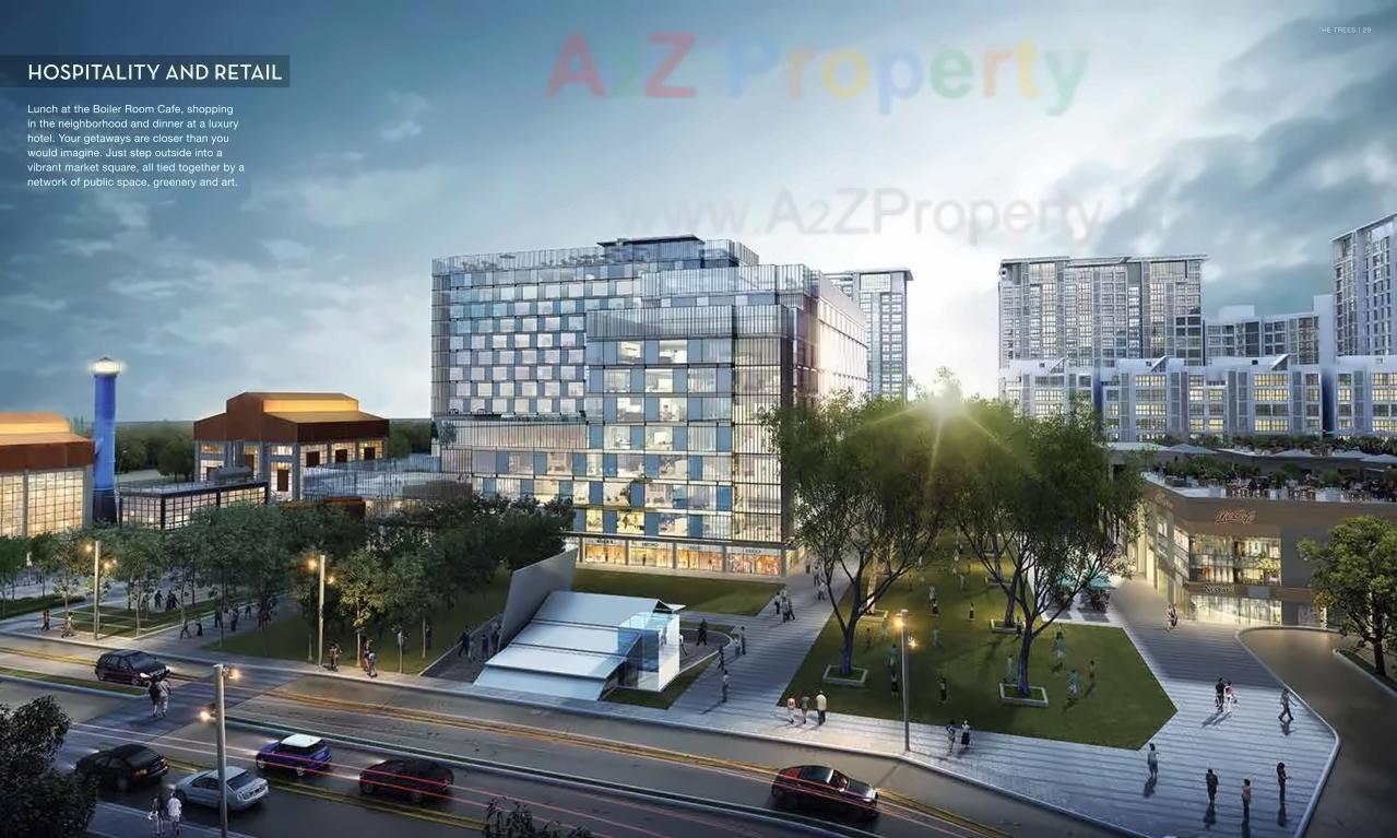 3D Elevation of real estate project The Trees, Residential located at Kurla, MumbaiSuburban, Maharashtra