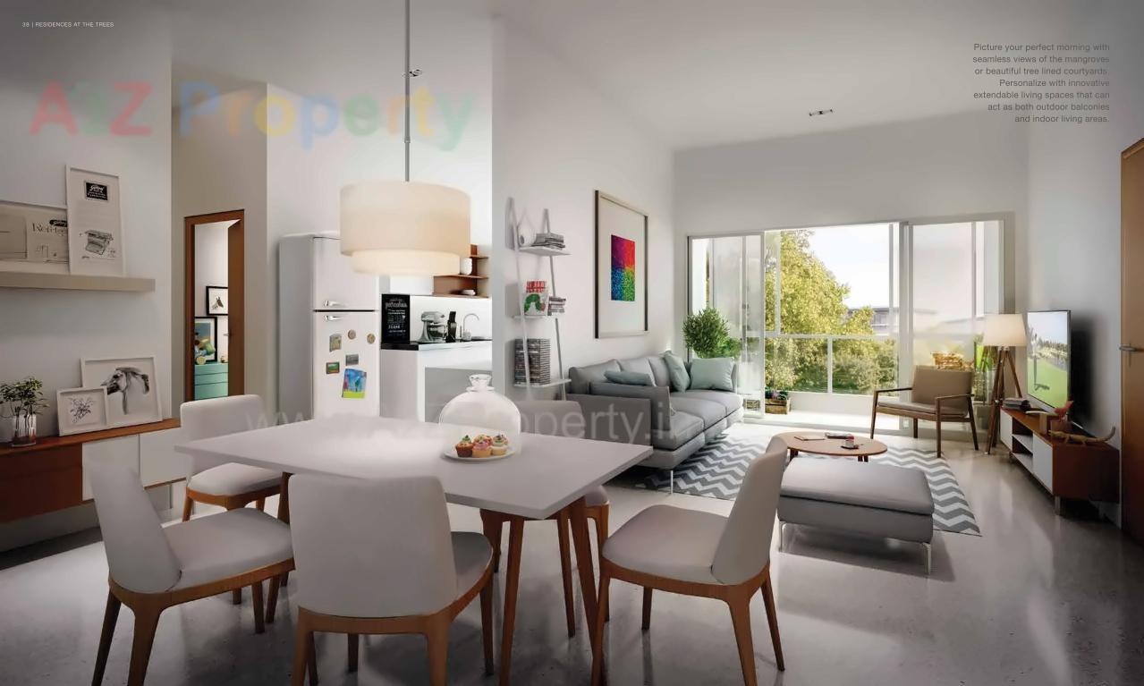 3D Elevation of real estate project The Trees, Residential located at Kurla, MumbaiSuburban, Maharashtra