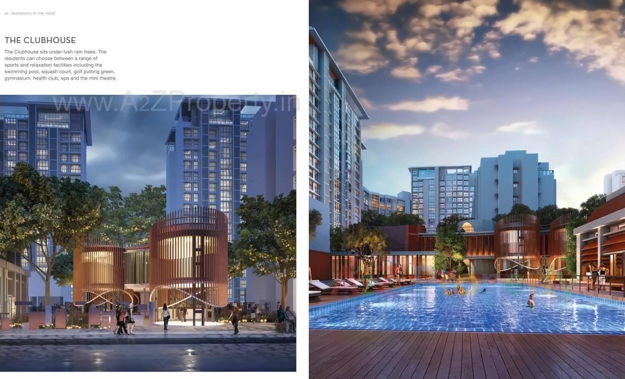 3D Elevation of real estate project The Trees, Residential located at Kurla, MumbaiSuburban, Maharashtra