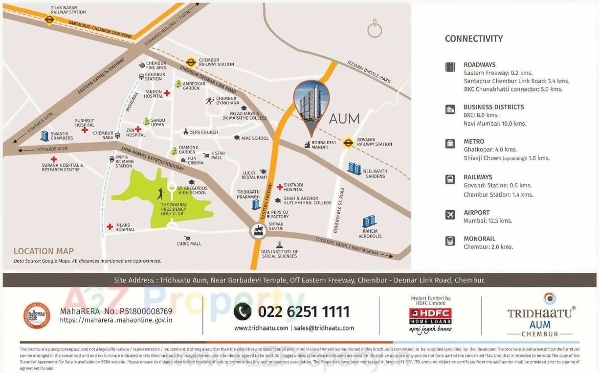  of real estate project Tridhaatu Aum located at Kurla, MumbaiSuburban, Maharashtra