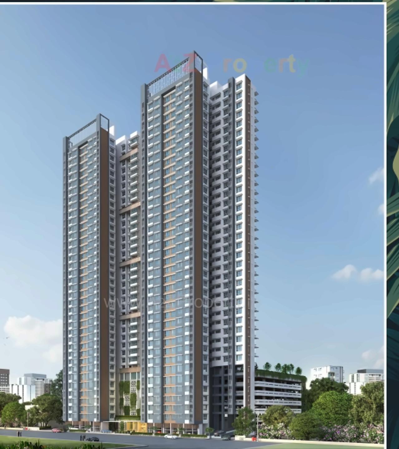 3D Elevation of real estate project Tw Gardens located at Borivali, MumbaiSuburban, Maharashtra