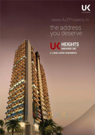 Elevation of real estate project Uk Sangfroid located at Andheri, MumbaiSuburban, Maharashtra