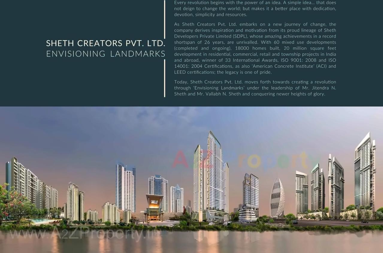 3D Elevation of real estate project Vasant Oasis Camelia located at Andheri, MumbaiSuburban, Maharashtra