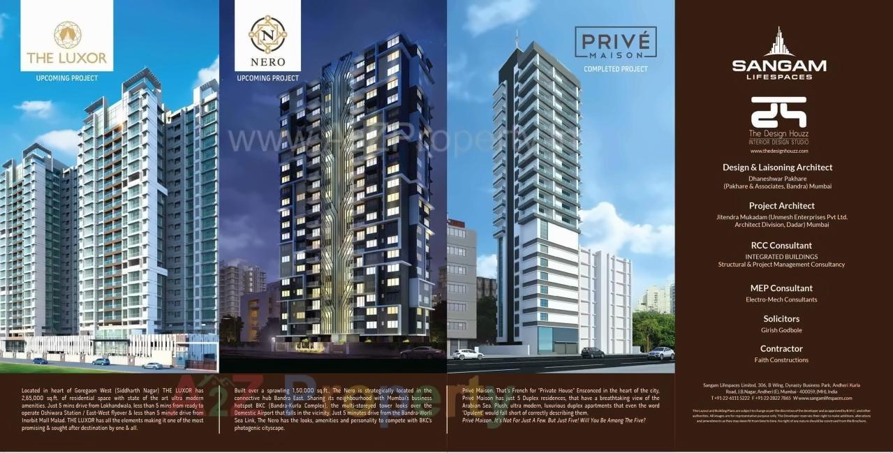 3D Elevation of real estate project Veda located at Andheri, MumbaiSuburban, Maharashtra