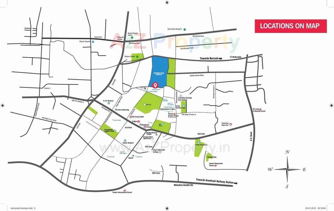  of real estate project Veena Santoor located at Borivali, MumbaiSuburban, Maharashtra