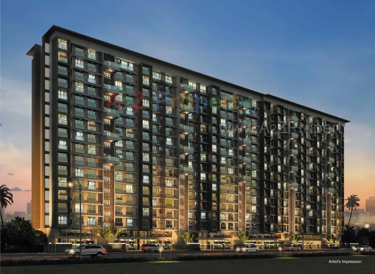 3D Elevation of real estate project Veena Serenity located at Kurla, MumbaiSuburban, Maharashtra