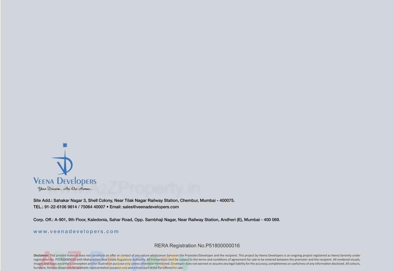  of real estate project Veena Serenity located at Kurla, MumbaiSuburban, Maharashtra