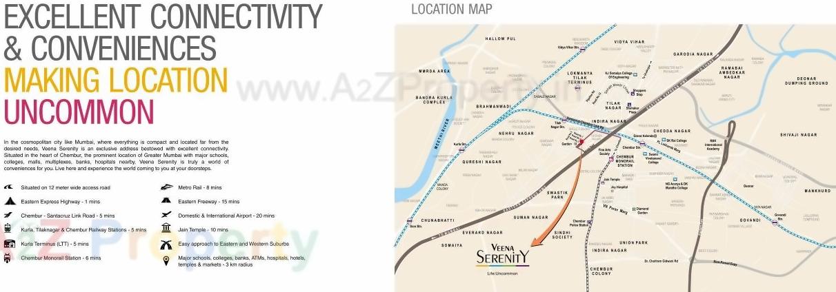  of real estate project Veena Serenity located at Kurla, MumbaiSuburban, Maharashtra
