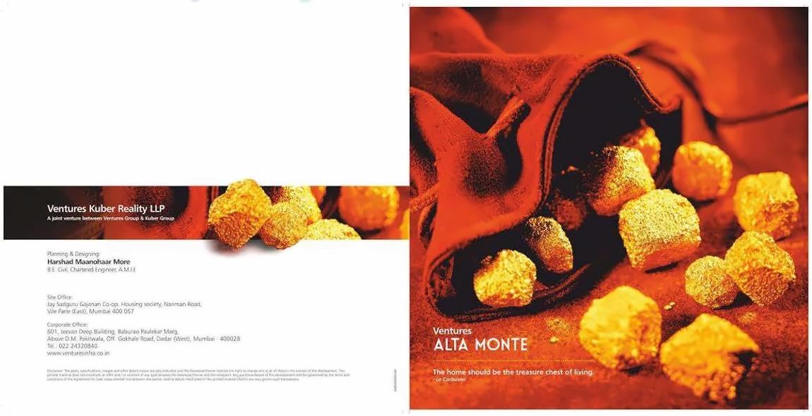  of real estate project Ventures Alta Monte located at Andheri, MumbaiSuburban, Maharashtra
