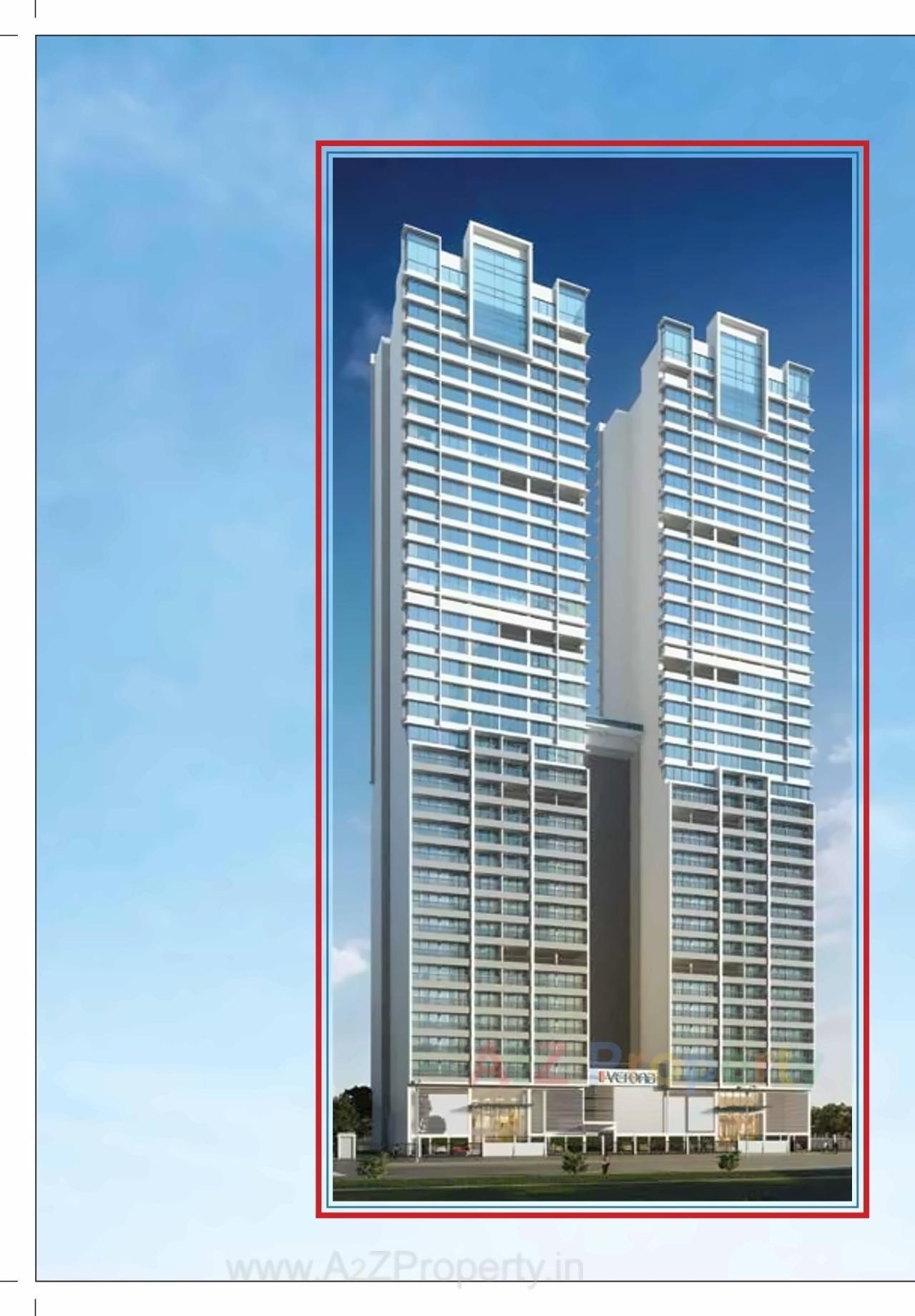 3D Elevation of real estate project Verona located at Andheri, MumbaiSuburban, Maharashtra