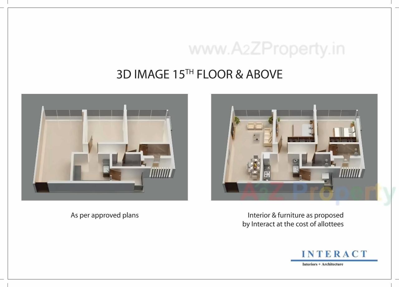 Layout of real estate project Verona located at Andheri, MumbaiSuburban, Maharashtra