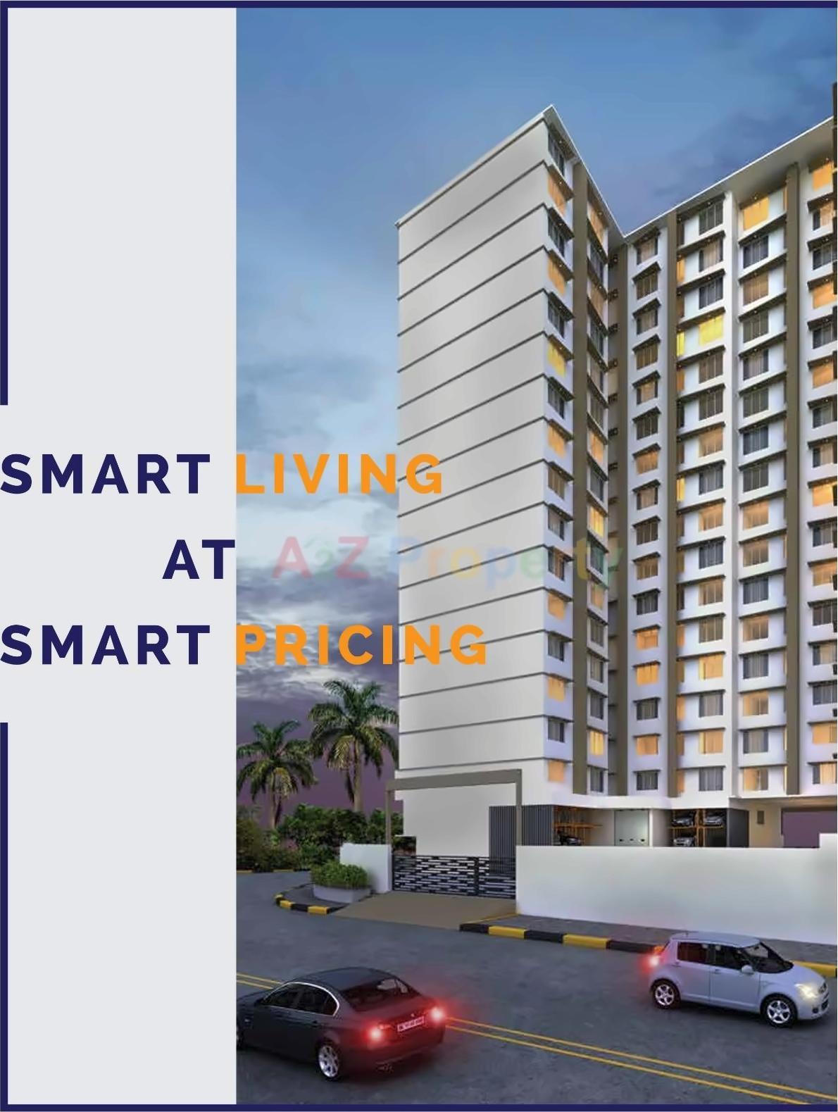 3D Elevation of real estate project Vinayak Heights located at Kurla, MumbaiSuburban, Maharashtra