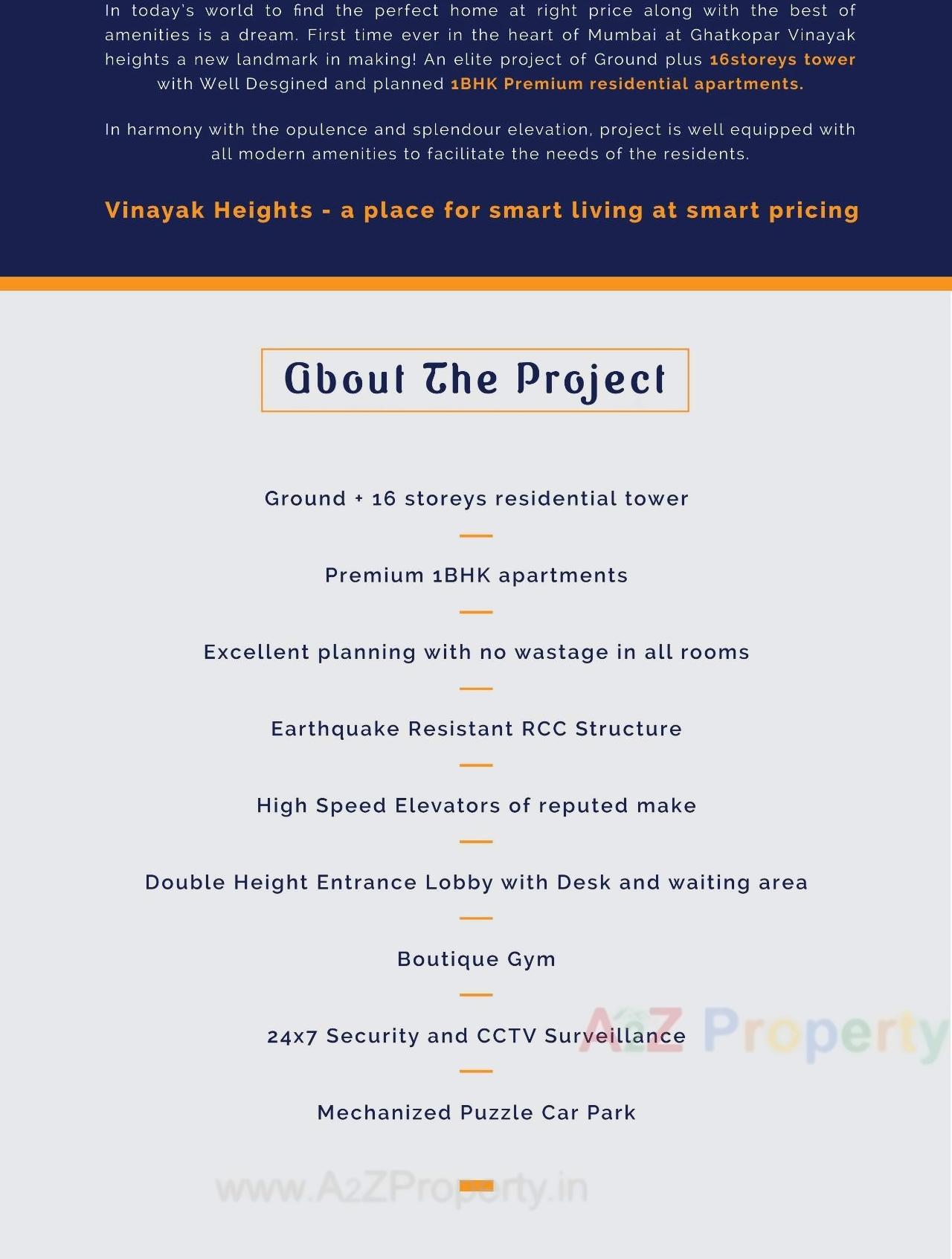  of real estate project Vinayak Heights located at Kurla, MumbaiSuburban, Maharashtra