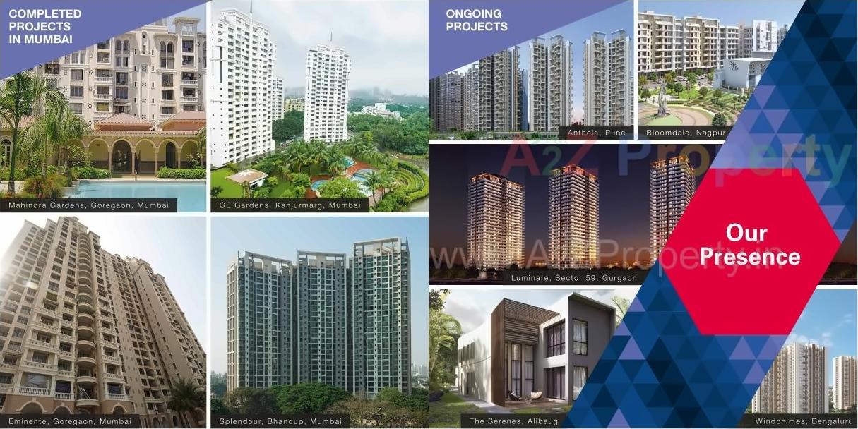 3D Elevation of real estate project Vivante located at Andheri, MumbaiSuburban, Maharashtra