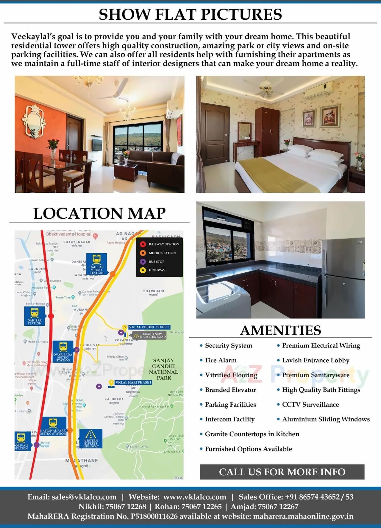  of real estate project Vklal Vishnu located at Borivali, MumbaiSuburban, Maharashtra