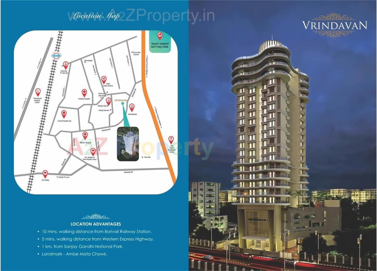  of real estate project Vrindavan located at Borivali, MumbaiSuburban, Maharashtra