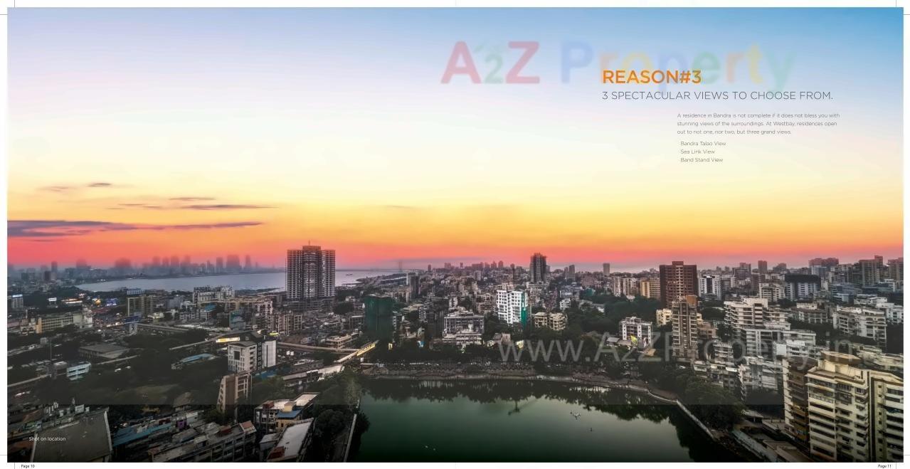 3D Elevation of real estate project Westbay located at Andheri, MumbaiSuburban, Maharashtra