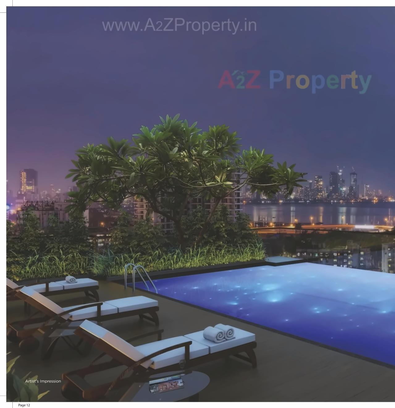 3D Elevation of real estate project Westbay located at Andheri, MumbaiSuburban, Maharashtra