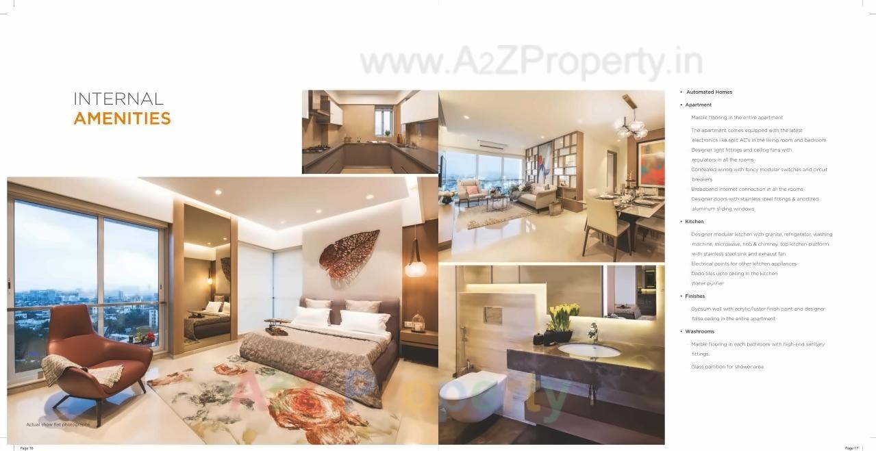 3D Elevation of real estate project Westbay located at Andheri, MumbaiSuburban, Maharashtra