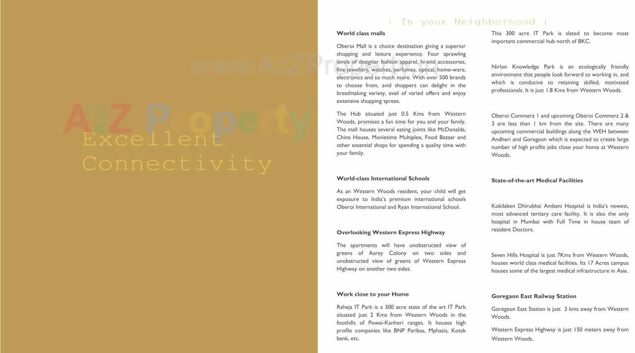  of real estate project Western Woods located at Borivali, MumbaiSuburban, Maharashtra