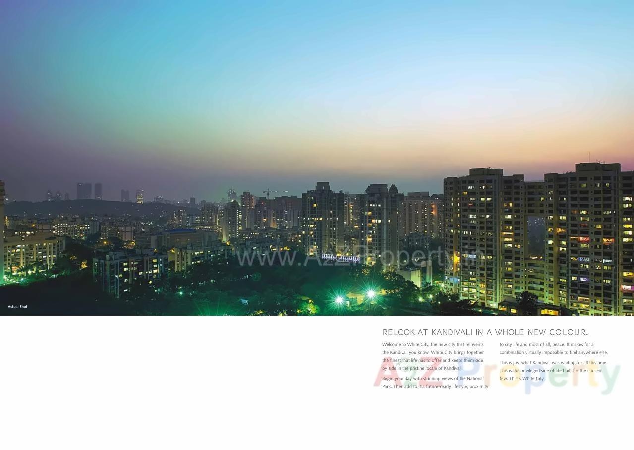 3D Elevation of real estate project Whitecity located at Borivali, MumbaiSuburban, Maharashtra