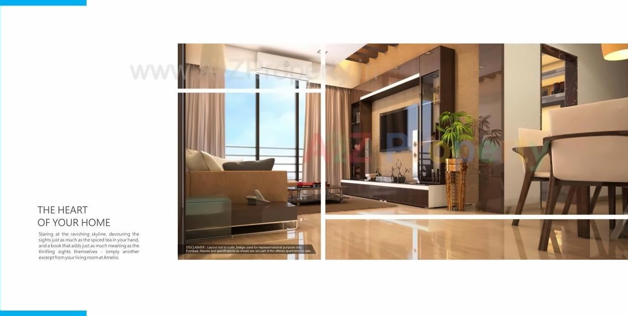 3D Elevation of real estate project Winspace Amelio located at Andheri, MumbaiSuburban, Maharashtra