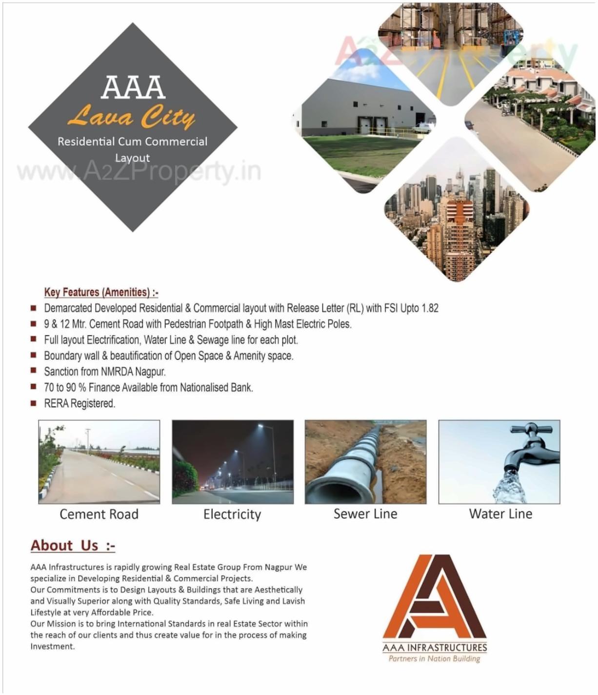  of real estate project Aaa Lava City located at Lavha, Nagpur, Maharashtra