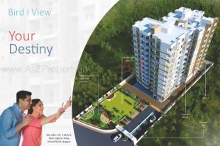 Elevation of real estate project Aakar Heights located at Bahadura, Nagpur, Maharashtra