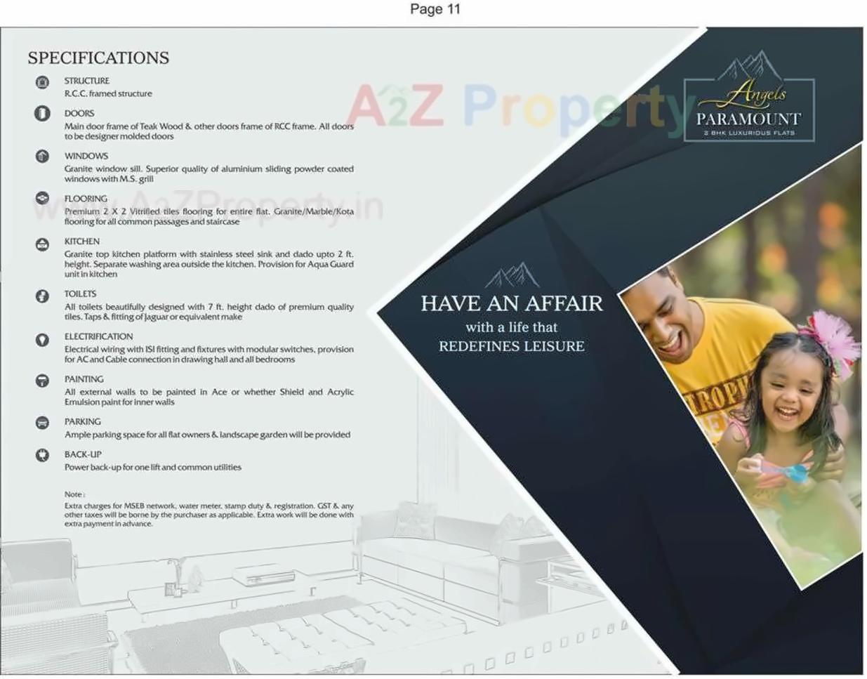  of real estate project Angels Paramount located at Besa, Nagpur, Maharashtra