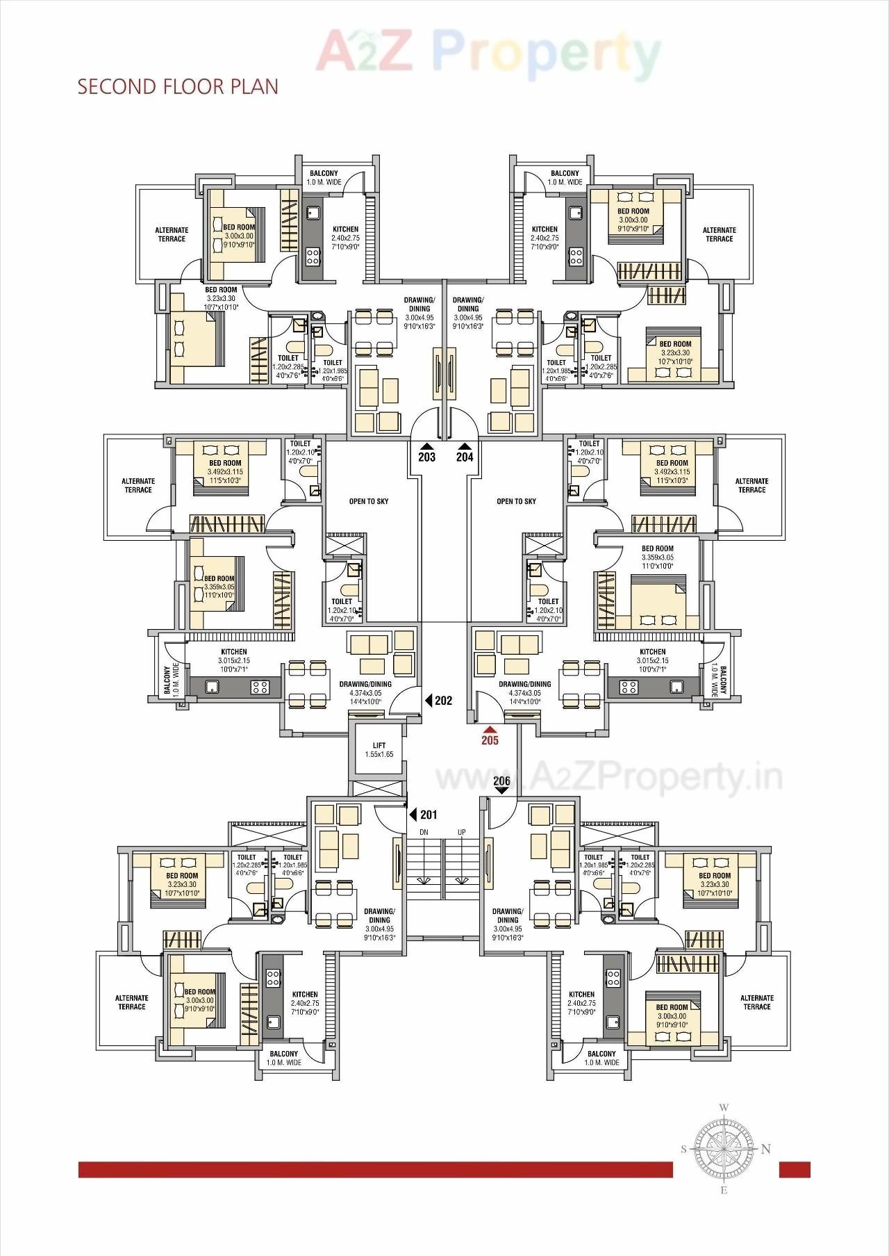 Layout of real estate project Anjaneya Vatika located at Hingna, Nagpur, Maharashtra
